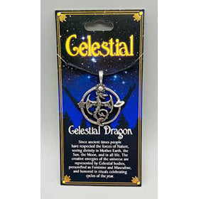 Celtic Moon Celestial amulet