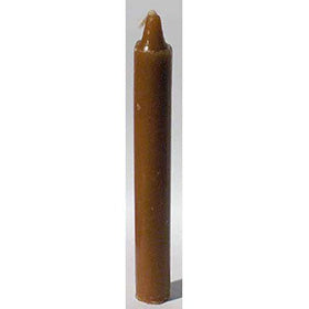 Brown 6" Household Candle