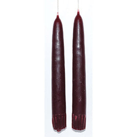 7" Dark Red taper pair
