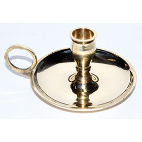 Nickel mini candle holder