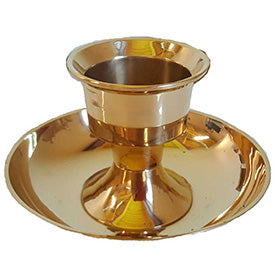 Brass Taper and Pillar candle holder
