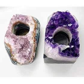 Amethyst Tree of Life earrings