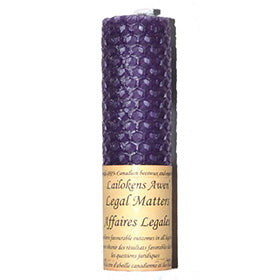4 1/4" Legal Matters Lailokens Awen candle