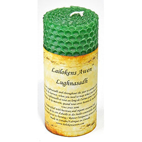 4" Lughnasadh Religious & Ceremonial Lailokens Awen candle