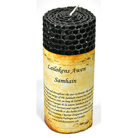 4" Samhain Sabbat Lailokens Awen candle
