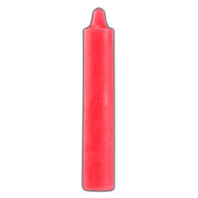 9" Pink pillar candle