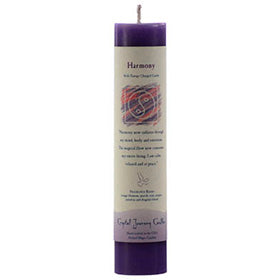 Harmony Reiki Charged pillar candle