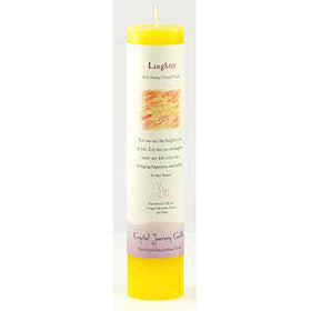 Laughter Reiki Charged Pillar Candle