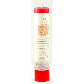 Love Reiki Charged Pillar candle
