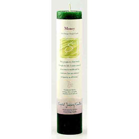 Money Reiki Charged Pillar Candle