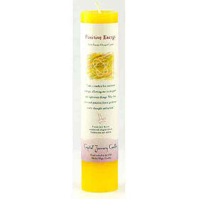 Positive Energy Reiki Charged Pillar Candle