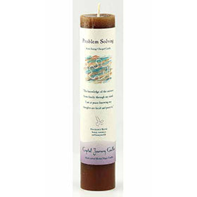 Problem Solving Reiki Charged Pillar Candle
