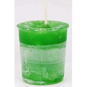 Votive - Abundance herbal - light green