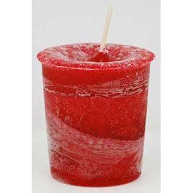 Votive - Courage Herbal - red