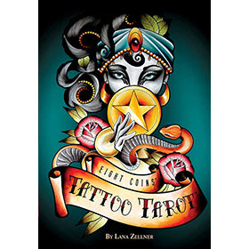 Eight Coins Tattoo tarot by Lana Zellner  (deck & book)